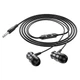 Наушники BOROFONE Platinum metal universal earphones with microphone BM75 |1.2m, Hi-Fi| серые - изображение 3