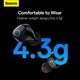 Наушники Baseus Bowie WM03 True Wireless Earphones |BT5.3, 50/500mAh, 8H, Location| - изображение 14