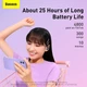 Наушники Baseus True Wireless Earphones Bowie E2 |BT5.2, 40/300mAh, 5H, Location, OTA| (NGTW090001) черные - изображение 9