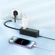 Удлинитель Hoco Talent desktop charger AC9A |2USB/Type-C, PD/QC, 30W/10A| черный - изображение 3