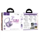 Наушники HOCO Shadow true wireless BT headset EQ6 |BT5.3, 40/320mAh, 7h| фиолетовые - изображение 5