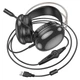 Навушники Hoco rich channel gaming headphones RGB W109 Plus |USB7.1, 2m| чорні - зображення 6