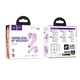 Наушники HOCO EQ2 Thought true wireless BT headset |BT5.3, 320mAh, 7h| фиолетовые - изображение 2