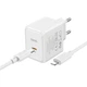 Адаптер мережевий HOCO Type-C to Lightning cable Ocean single port charger CS13A |1type-C, 20W/3A, PD/QC| білий - зображення 2