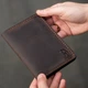 Портмоне для документов, коричневый цвет - изображение 2