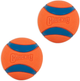 Zestaw piłek dla psów Chuckit! Ultra Ball 5 cm 2 szt Orange and Blue (0660048170204) - obraz 1