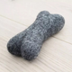 Wełniana kość dla psów Wooldot Toy Dog Bones 14 cm Charcoal Grey (5714004004425) - obraz 2