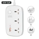 Подовжувач мережевий Ldnio SC3416 3 Sockets USB Type-C 65W White - зображення 2