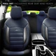 Набор автомобильных чехлов Amio Otom Sport Plus 103 Burgundy NZ Синих (OT78483) (784838) - изображение 4