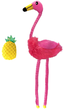 Іграшка для котів Kong Tropics Flamingo 2 в 1 29 x 14 x 3 см Pink (0035585459424) - зображення 1