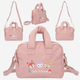 Сумка для дівчинки Depesche Princess Mimi Embroidery Wild Forest Рожева (4010070664428) - зображення 6