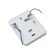 Підсвічування для сходів LUMINARIA STEP 2W WHITE 4200K 120x90x12 220V IP65 - зображення 4