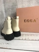 Черевики демісезонні для дівчаток Egga 39 р - 25 см Бежевий (150) - изображение 3