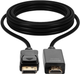 Кабель Lindy DisplayPort - HDMI 2 м Black (4002888369220) - зображення 1