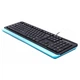 Клавіатура A4Tech Fstyler FKS10 Blue - изображение 3