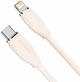 Кабель Baseus Apple Lightning - USB Type-C 1.2 м Pink (CAGD020004) - зображення 1