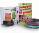 3D-ручка MYRIWELL 2 RP100B Pink (ABS, PLA) + PLA пластик (20 цветов) 109 метров, Защитные накладки и Трафареты - изображение 1