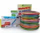 3D-ручка MYRIWELL 3 RP100C Blue (ABC, PLA, PCL) + 309 метрів (20 кольорів) PLA пластика та Трафарети - зображення 1