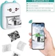 Портативный детский принтер Mini printer Bluetooth с термопечатью Blue - изображение 2