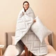 Одеяло IDEIA Nordic Comfort Всесезонное Полуторное 140x210 см Антиаллергенное волокно Серое (4820182653308) - изображение 3