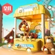 Детский игровой автомат достань игрушку арт. 7108 CLAW MACHINE Желтый - изображение 1