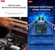 Автомобильный FM Модулятор XO BCC08 15.3W порты 2 USB + TypeC Black (35088) - изображение 5