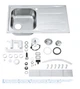Мийка для кухні з нержавіючої сталі Grohe K400 [31566SD0] - зображення 2