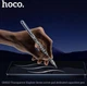 Стилус Hoco GM110 Transparent для iPad от 2018 (с магнитным креплением, зарядка от устройства) - Черный - изображение 1