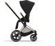 Прогулочная коляска Cybex Priam 4.0 Sepia Black рама Rosegold - изображение 3