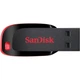 Флешка для ноутбука Flash SanDisk USB 2.0 Cruzer Blade 32Gb Black/Red (SDCZ50-032G-B35) - изображение 1
