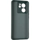 Чехол Fiji Full Soft Premium для Xiaomi 13T / 13T Pro противоударный бампер с микрофиброй Dark Green - изображение 3