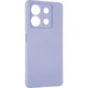 Чехол Fiji Full Soft Premium для Xiaomi Redmi Note 13 5G противоударный бампер с микрофиброй Violet - изображение 1