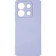 Чехол Fiji Full Soft Premium для Xiaomi Redmi Note 13 5G противоударный бампер с микрофиброй Violet - изображение 2