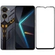 Захисне скло LUX для ZTE Nubia Neo 5G повне проклеювання чорний - зображення 1