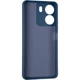 Чехол Fiji Full Soft Premium для Xiaomi Redmi 13C противоударный бампер с микрофиброй Dark Blue - изображение 3