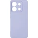 Чехол Fiji Full Soft Premium для Poco X6 5G противоударный бампер с микрофиброй Violet - изображение 2