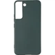 Чехол Fiji Full Soft Premium для Samsung Galaxy S22 (S901) противоударный бампер с микрофиброй Dark Green - изображение 2