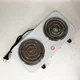 Електроплита Suntera DP-1915 white 2000W настільна двоконфоркова - зображення 2