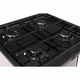 Кухонна плита PRIME Technics PSG 54002 B - зображення 3