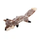 Іграшка для собак Вовк з пищалками GiGwi Plush, текстиль, 37 см - зображення 1