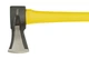 Топор-колун MASTERTOOL, 2200 г, HRC60, рукоятка фибергласовая, 875 мм. Yellow and Black (05-0209) - изображение 5
