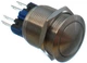 Кнопка антивандальная VJ Parts d25mm резьба 22mm h35mm 2 положения 4 контакта, арт.кн567 - изображение 2