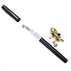 Складная мини удочка 97 см Fishing Rod In Pen Case Black - изображение 5