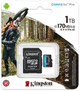 Карта памяти Kingston MicroSDXC 1TB Canvas Go! Plus Class 10 UHS-I U3 V30 A2 + SD-adapter (SDCG3/1TB) - изображение 3