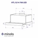 Вытяжка телескопическая Minola HTL 5214 BL 700 LED - изображение 11