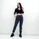 Fashions • Женские джоггеры из эко-кожи Bennett Fashions 50-52 черный (1711-фг) - изображение 6