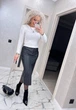 Fashions • Жіноча спідниця-олівець Goldie Fashions 52 чорний (1320-аз) - зображення 4