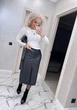 Fashions • Жіноча спідниця-олівець Goldie Fashions 52 чорний (1320-аз) - зображення 5