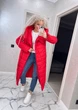 Fashions • Куртка женская зимняя Одеяло Fashions 56 красный (1877/а-мк) - изображение 4