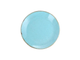 Тарелка мелкая круглая Turquoise фарфоровая Porland 180 мм 187618/T - изображение 1